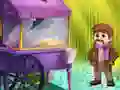 Гульня The Sweet Popcorn Escape онлайн