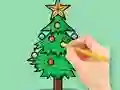 Гульня Coloring Book: Christmas Tree онлайн