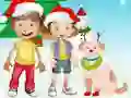 Гульня Friends Christmas Party 2023 онлайн