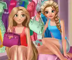 Гульня BFFs Dressing Room онлайн
