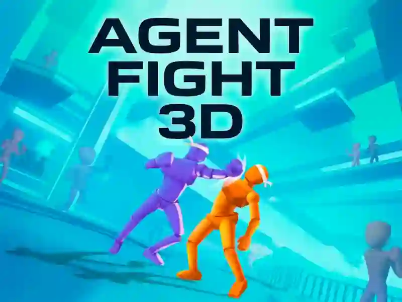 Гульня Agent Fight 3D онлайн