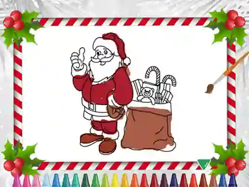 Гульня Christmas Coloring Book онлайн