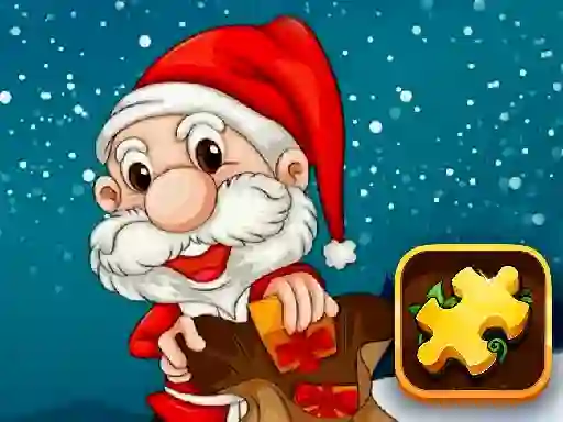 Гульня Santa Claus Puzzle Time онлайн