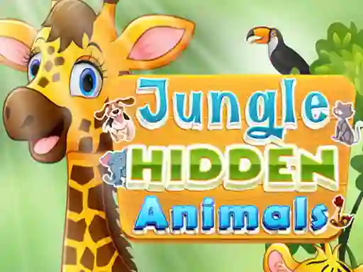 Гульня Jungle Hidden Animals онлайн
