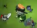 Гульня Knight Vs Zombies онлайн