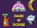 Гульня The Amazing World of Gumball Dash 'n' Dodge онлайн