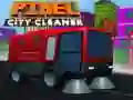 Гульня Pixel City Cleaner онлайн