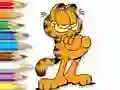 Гульня Coloring Book: Garfield Hamburger онлайн