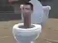 Гульня Skibidi Toilet Parkour онлайн