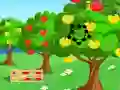 Гульня Save The Apple Family онлайн