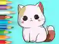 Гульня Coloring Book: Cute Kitten онлайн