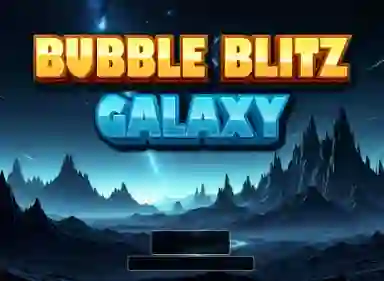 Гульня Bubble Blitz Galaxy онлайн