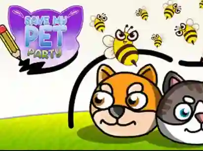 Гульня Save My Pet Party онлайн