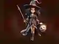 Гульня Intrepid Conjurer Girl Escape онлайн