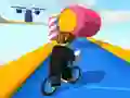 Гульня Obby But You're On a Bike онлайн