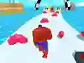 Гульня Superhero Race онлайн