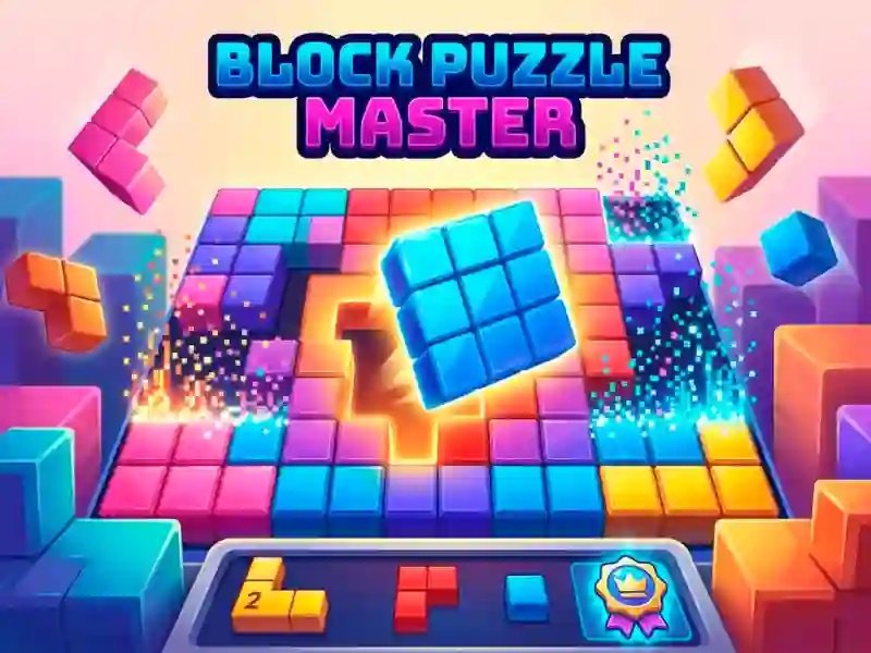 Гульня Block Puzzle Master онлайн