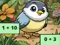 Гульня Addition Bird Image Uncover онлайн
