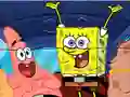 Гульня Jigsaw Puzzle: SpongeBob SquarePants Sweet Family онлайн