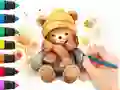 Гульня Coloring Book: Autumn Bear онлайн