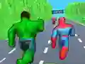 Гульня Superhero Transform - Change Race онлайн