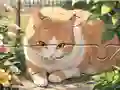 Гульня Jigsaw Puzzle: Cat Garden онлайн