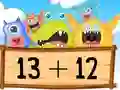 Гульня Monster Math онлайн