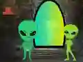 Гульня Grandpa Trapped Alien Cave онлайн