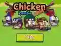 Гульня Chicken Zombie Clash онлайн