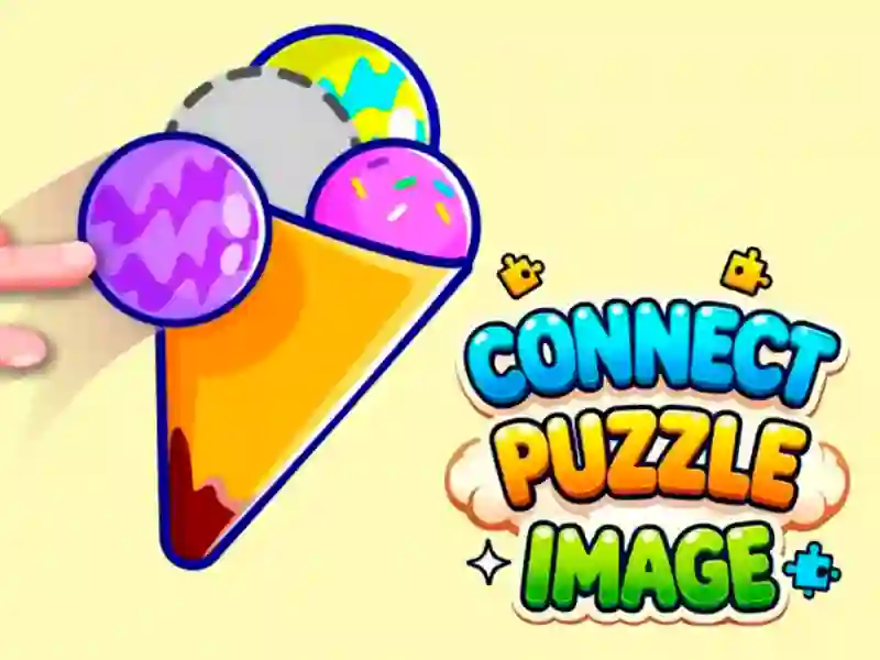 Гульня Connect Puzzle Image онлайн