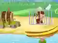Гульня Rescue the Forest Traveler from Fire Pot онлайн