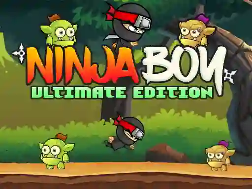 Гульня Ninja Boy Ultimate Edition онлайн