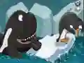 Гульня Find Couple Penguin онлайн
