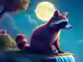 Гульня Charming Raccoon Escape онлайн