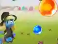 Гульня Smurfs Bubble Story онлайн
