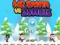 Гульня Mr. Santa Vs Zombie онлайн