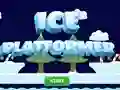 Гульня Ice Platformer онлайн