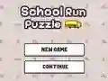 Гульня School Run Puzzle онлайн