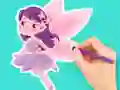 Гульня Coloring Book: Flower Fairy онлайн