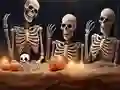 Гульня Halloween Skeleton Colony Escape онлайн