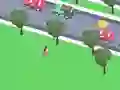Гульня 3D Road Crosser онлайн