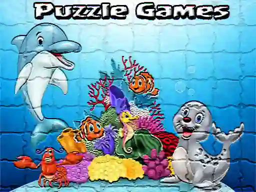 Гульня Puzzle Cartoon Kids Games онлайн