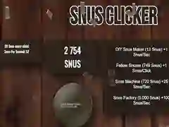 Гульня SNUS Clicker онлайн