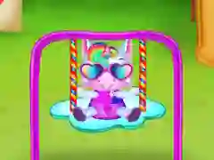 Гульня Newborn Unicorn Daycare онлайн