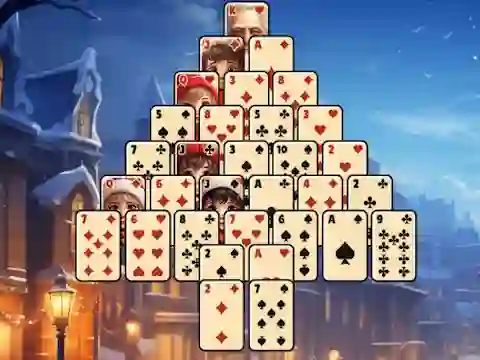 Гульня Christmas Tree Solitaire онлайн