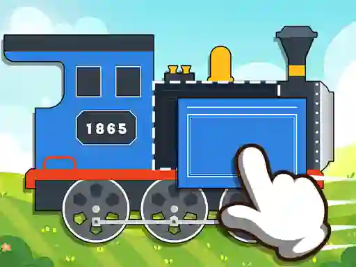 Гульня Labo Brick Train Game For Kids онлайн