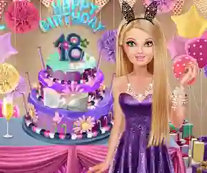 Гульня Barbara Birthday Party онлайн