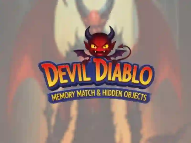 Гульня Devil Diablo Memory Match & Hidden Objects онлайн