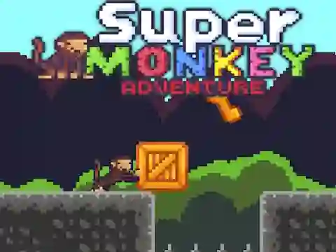 Гульня Super Monkey Adventure онлайн
