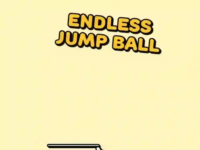 Гульня Endless Jump Ball онлайн